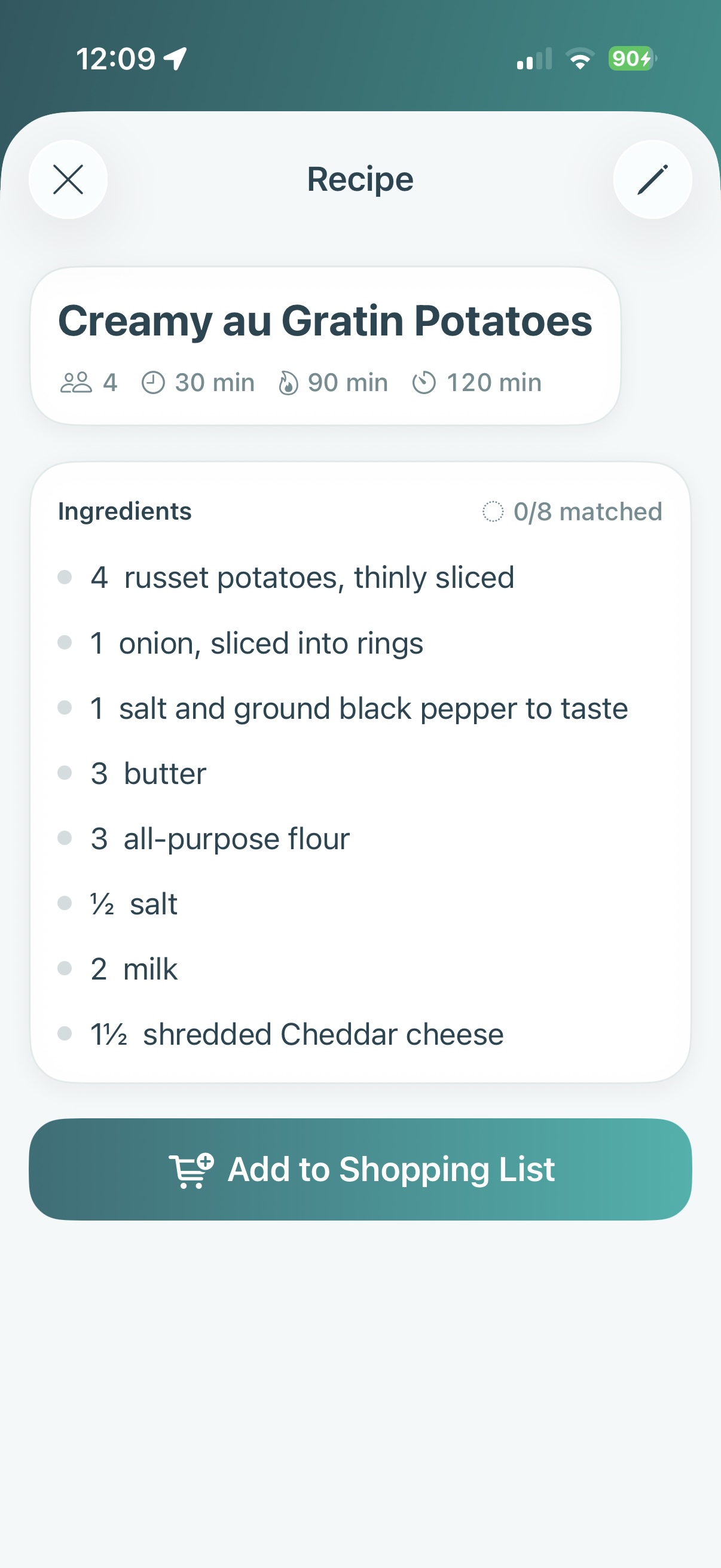 Recipes